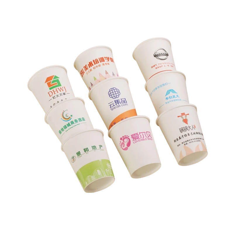 9 Ounces Promotional Paper Cup Customization
